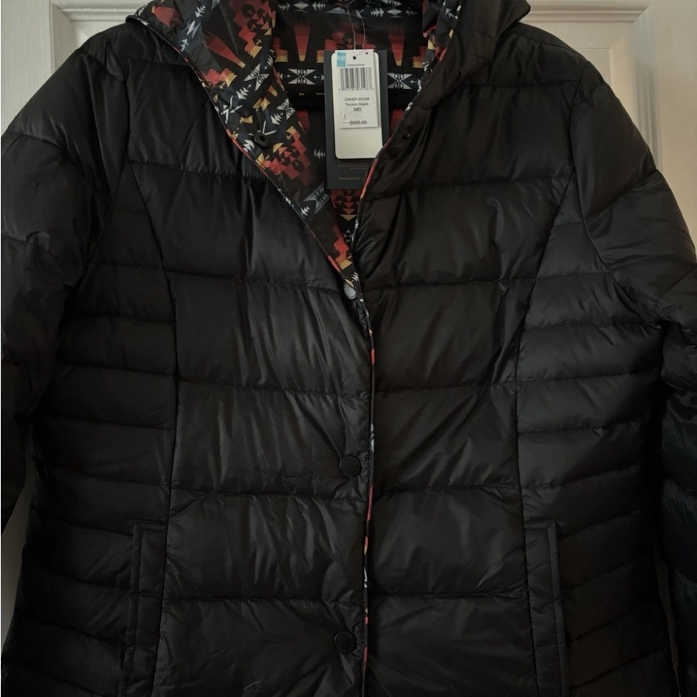 Pendleton Tucson Down Reversible Jacket $220 Med … - image 7